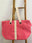 Coral Pink Lollipop Beach Bag